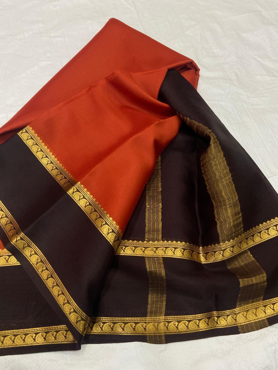 Pure Mysore silk 65 counts sarees