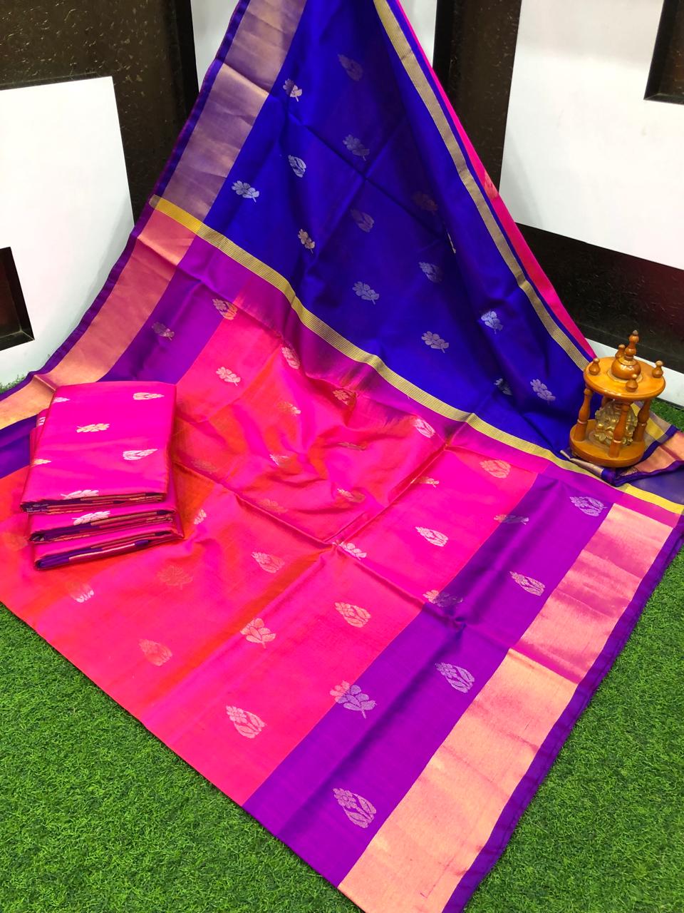 Uppada silk Topi Butta sarees