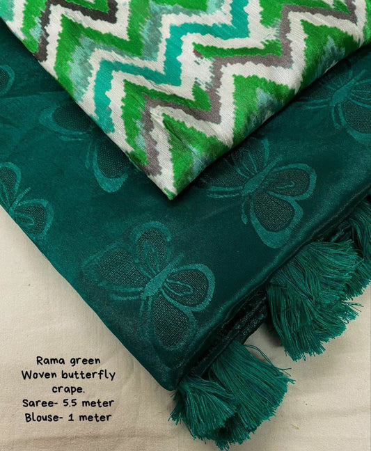 Bombay crepe silk sarees