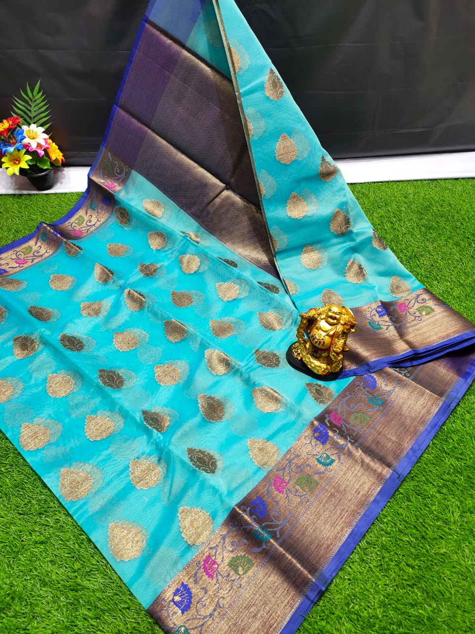 Banarasi organza silk sarees