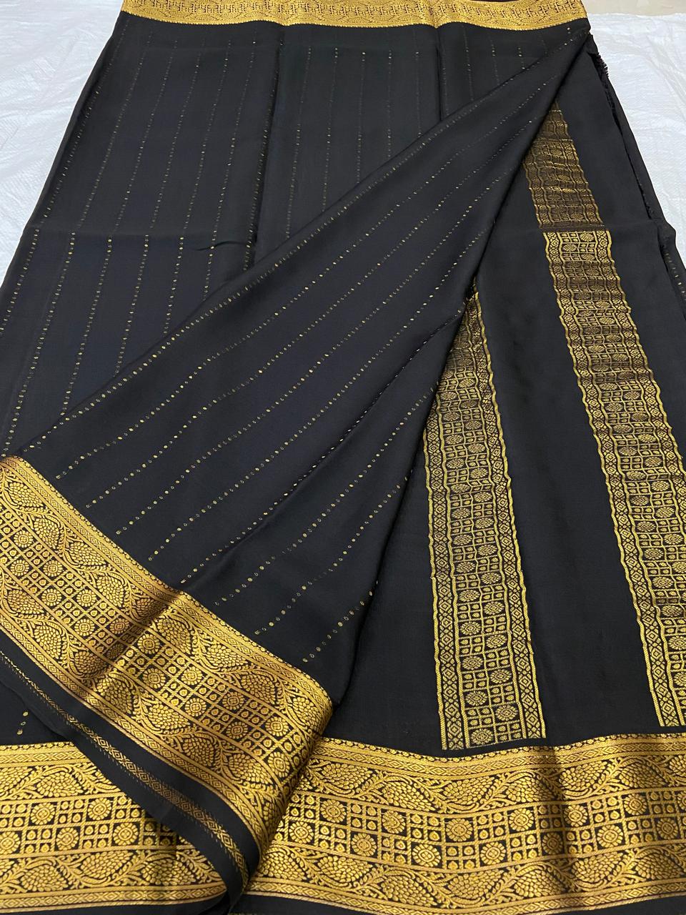 Pure Mysore silk KSIC thickness sarees