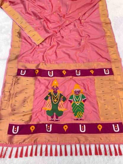 Vittala design Paithani Sarees