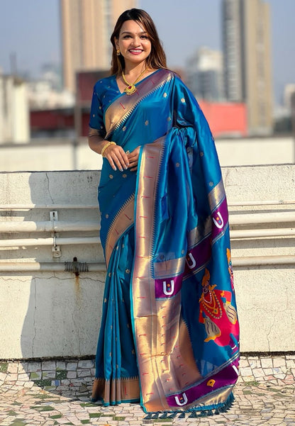 Vittala design Paithani Sarees