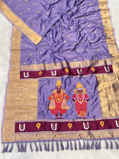 Vittala design Paithani Sarees