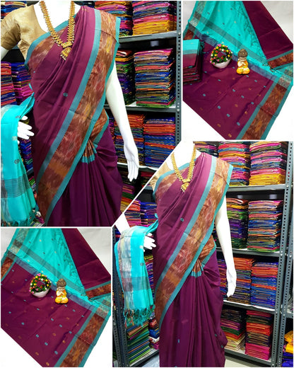 Tripura silk Nakshatra butta sarees