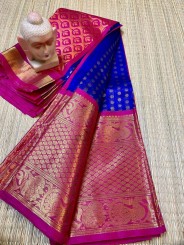 Handloom kuppadam sarees with kanchi border