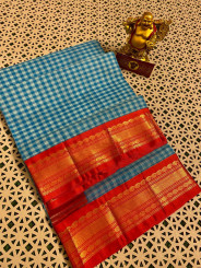 Handloom Gadwal cotton sarees
