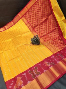 Kuppadam sarees with pochampally border