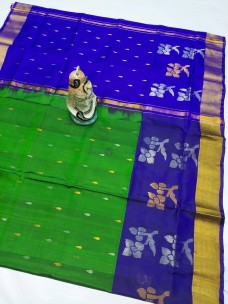 Uppada pattu sarees with nakshatra butti work