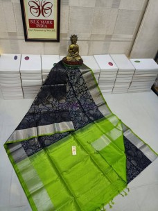 Pure kanchipuram silk all over silver jari self weaving sarees