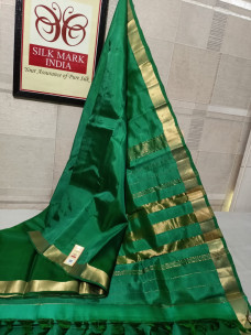 Pure kanchipuram plain silk sarees