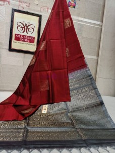 Pure kanchipuram soft silk borderless sarees