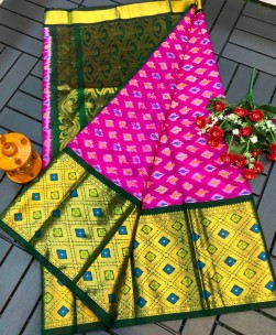 Kuppadam sarees with kanchi border