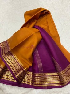 60 gram Pure mysore crepe silk sarees