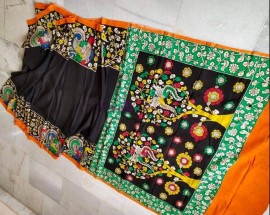 Chennuri silk muti colored sarees