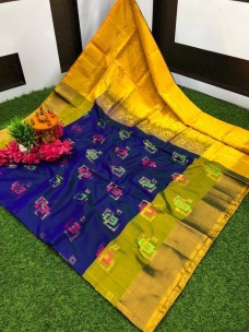 Viraja Fashionista - Uppada pure pattu sarees with butti work