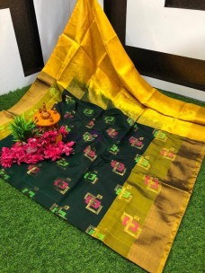 Viraja Fashionista - Uppada pure pattu sarees with butti work