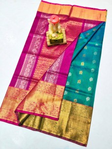 Uppada sarees with kanchi border