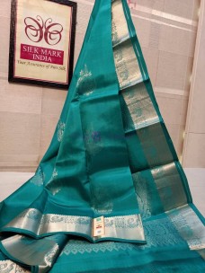 Beautiful pastel color pure kanchipuram silk sarees