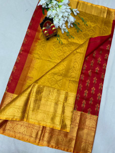 Uppada silk sarees with kanchipuram border