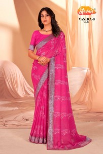 Soft georgette sarees with border