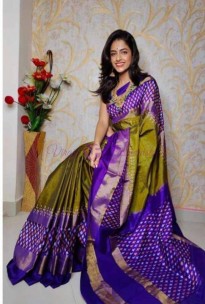 Viraja Fashionista- pure handloom pochampally ikkat silk sarees