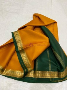 Pure mysore silk crepe sarees