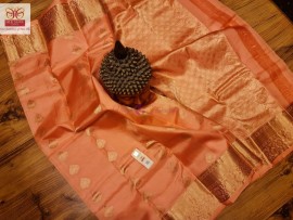 Double warp pure kanchipuram silk sarees