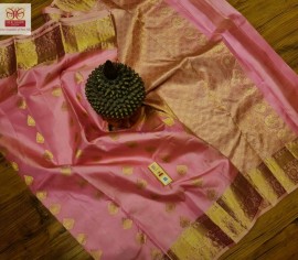 Double warp pure kanchipuram silk sarees