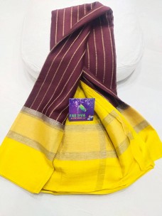 Pure Mysore silk wrinkle crepe sarees