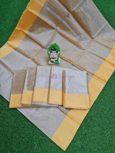Pure Uppada tissue cotton sarees