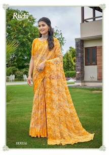Fancy soft chiffon sarees