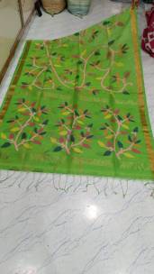 Handloom muslin jamdhani sarees