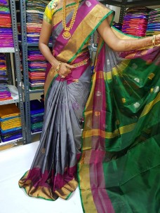 Uppada pattu sarees with butti work