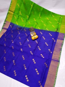 Uppada special border sarees with butti
