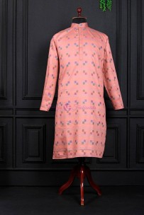 Digital printed pure cotton kurta and pyjama set