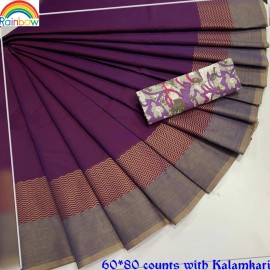 60*80 counts chettinad cotton sarees