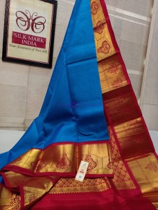 Handloom pure kanchipuram silk sarees