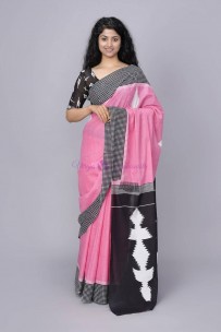 Mulmul cotton hand printed sarees