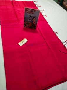 Pure kanchipuram plain soft silk sarees