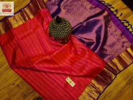 Pure kanchipuram brocade all self silk sarees