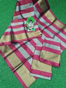Uppada tissue by cotton sarees