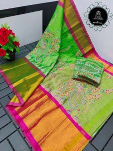Tripura silk printed sarees
