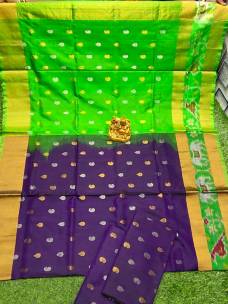 Uppada sarees with pochampally border