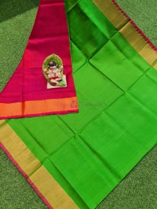 uppada plain silk sarees