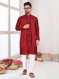 Men's traditional wear indo-western kurtas