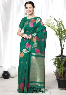 Fancy tussar silk sarees