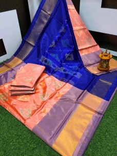 Lightweight uppada pochampally soft silk sarees