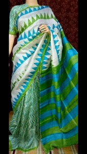 Handloom 3ply bishnupuri silk sarees