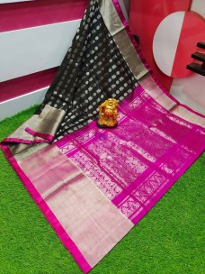Black and pink uppada ala vaikuntapuram sarees